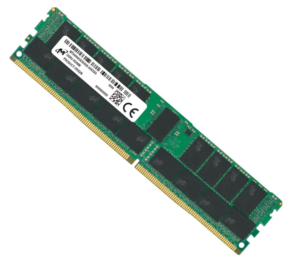 Micron 8GB (1x8GB) DDR4 RDIMM 3200MHz CL22 1Rx8 ECC Registered Server